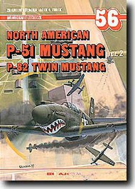  AJ Press  Books P-51 Mustang Pt.2 & P-82 Twin Mustang AJP56