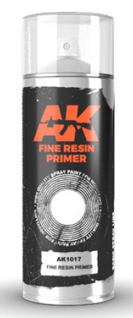  AK Interactive  NoScale Fine Resin Lacquer Primer 150ml Spray AKI1017