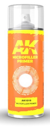  AK Interactive  NoScale Microfiller Lacquer Primer 150ml Spray AKI1018