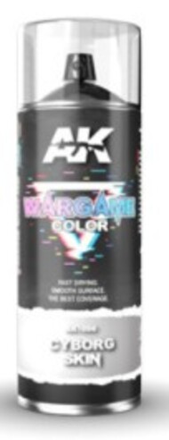  AK Interactive  NoScale Wargame Color: Cyborg Skin Paint 400ml Spray* AKI1056