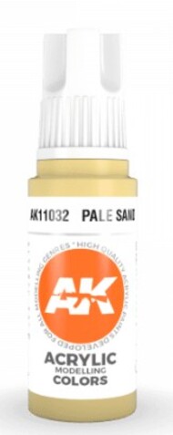  AK Interactive  NoScale Pale Sand Acrylic Paint 17ml Bottle AKI11032