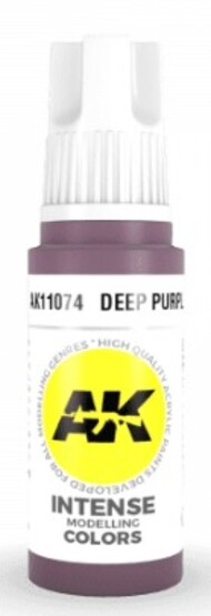  AK Interactive  NoScale Deep Purple Acrylic Paint 17ml Bottle AKI11074