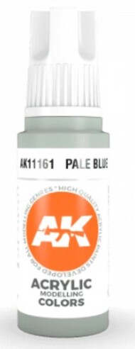  AK Interactive  NoScale Pale Blue Acrylic Paint 17ml Bottle AKI11161
