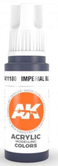  AK Interactive  NoScale Imperial Blue Acrylic Paint 17ml Bottle AKI11180