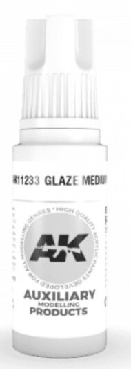  AK Interactive  NoScale Glaze Medium Acrylic Paint 17ml Bottle AKI11233