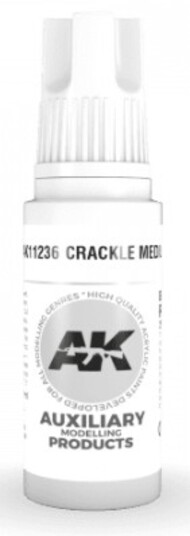  AK Interactive  NoScale Crackle Medium Acrylic Paint 17ml Bottle AKI11236