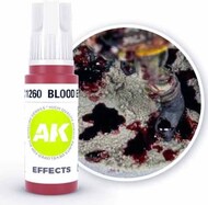  AK Interactive  NoScale Blood Effect 3G Acrylic Paint 17ml Bottle AKI11260