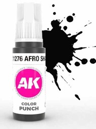  AK Interactive  NoScale Color Punch: Afro Shadow 3G Acrylic Paint 17ml Bottle AKI11276