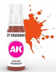 Color Punch: Redskin Shadow 3G Acrylic Paint 17ml Bottle #AKI11277