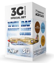 3G Air - WWII RAF Aircraft Desert Colors SET* #AKI11726