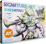 Josedavinci Signature Acrylic Paint Set (18 Colors) 17ml Bottles #AKI11757