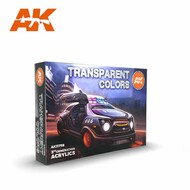  AK Interactive  NoScale Transparent Colors Set 3G AKI11758