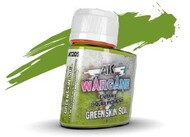  AK Interactive  NoScale Wargame Liquid Pigment: Greenskin Soil Enamel 35ml Bottle AKI1205