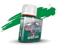  AK Interactive  NoScale Wargame Liquid Pigment: Green Oxide Enamel 35ml Bottle AKI1212