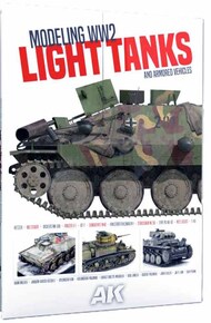 Modeling WWII Light Tanks & Armored Vehicles Book #AKI130020