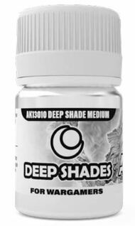 Deep Shades for Wargamers: Acrylic Thinner Medium 30ml Bottle #AKI13010