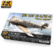  AK Interactive  1/48 Bf.109E-1/E-3 Over Spain Fighter (Plastic Kit) AKI148002