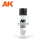  AK Interactive  NoScale Dual Exo: 1B Robot White Acrylic Paint 60ml Bottle AKI1502