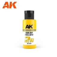  AK Interactive  NoScale Dual Exo: 2A Solar Yellow Acrylic Paint 60ml Bottle AKI1503