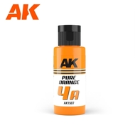  AK Interactive  NoScale Dual Exo: 4A Pure Orange Acrylic Paint 60ml Bottle AKI1507