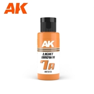  AK Interactive  NoScale Dual Exo: 7A Light Brown Acrylic Paint 60ml Bottle AKI1513