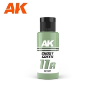 AK Interactive  NoScale Dual Exo: 11A Ghost Green Acrylic Paint 60ml Bottle AKI1521