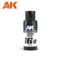  AK Interactive  NoScale Dual Exo: 16B Turbo Blue Acrylic Paint 60ml Bottle AKI1532