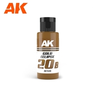  AK Interactive  NoScale Dual Exo: 20B Gold Eclipse Acrylic Paint 60ml Bottle AKI1540