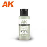  AK Interactive  NoScale Dual Exo Scenery: 22A Light Stone Acrylic Paint 60ml Bottle AKI1571