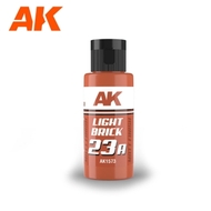  AK Interactive  NoScale Dual Exo Scenery: 23A Light Brick Acrylic Paint 60ml Bottle AKI1573
