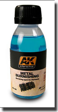  AK Interactive  NoScale Metal Burnishing Fluid 100ml Bottle AKI159