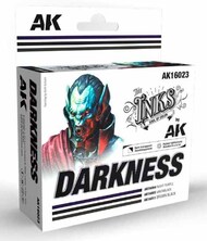 Inks: Darkness Acrylic Set (3 Colors) 30ml Bottles #AKI16023