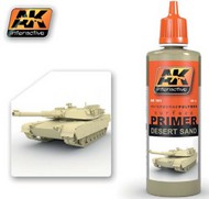  AK Interactive  NoScale Desert Sand Acrylic Primer 60ml Bottle AKI181