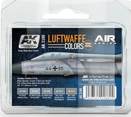 Air Series: Luftwaffe 1990s-2000s Acrylic Paint Set (5 Colors) #AKI2180