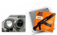  AK Interactive  NoScale 3mm Black & White Light Lenses (2ea)* AKI221