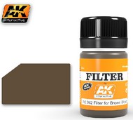  AK Interactive  NoScale Filter for Brown Wood Enamel Paint 35ml Bottle* AKI262