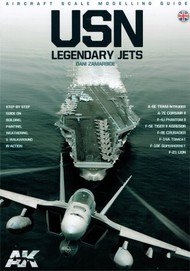  AK Interactive  Books USN Legendary Jets Aircraft Scale Modeling Guide Book AKI278