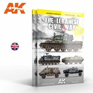  AK Interactive  Books Modern Conflicts Vol.2: Wars in Lebanon Profile Guide Book AKI285