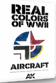  AK Interactive  Books Real Colors of WWII Aircraft Book* AKI290