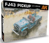  AK Interactive  1/35 FJ-43 Pickup Truck w/DShKM Gun AKI35002