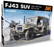  AK Interactive  1/35 FJ-43 SUV with Soft Top IDF & LAF AKI35004