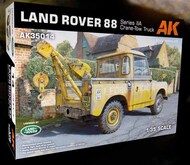 Land Rover 88 Series IIA Crane-Tow Truck (Plastic Kit) #AKI35014