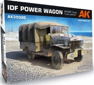  AK Interactive  1/35 IDF Dodge Power Wagon WM300 Cargo Truck w/Winch (Plastic Kit) AKI35020