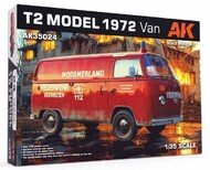 1972 T2 Model Van (Plastic Kit) #AKI35024