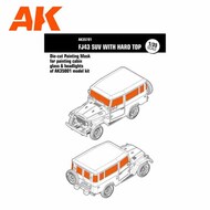  AK Interactive  1/35 FJ-43 SUV w/Hardtop Masks AKI35701