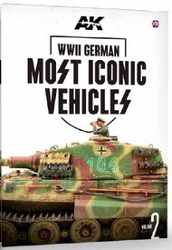  AK Interactive  Books WWII German Most Iconic SS Vehicles Vol. 2 Book AKI516