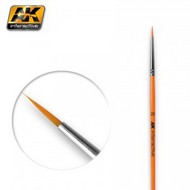  AK Interactive  NoScale Size 2/0 Synthetic Round Brush AKI602