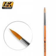 Size 8 Synthetic Round Brush #AKI607