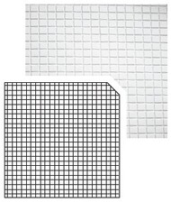 Square Pavement Small Brick Styrene Sheet 4mm 9.64