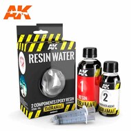  AK Interactive  NoScale Resin Water 2-Components Epoxy Resin - 375ml AKI8043